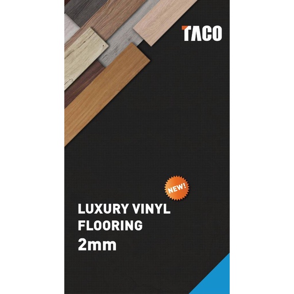 Jual TACO Lantai Vinyl 2mm - Vinyl Plank TACO Tebal 2mm | Shopee Indonesia
