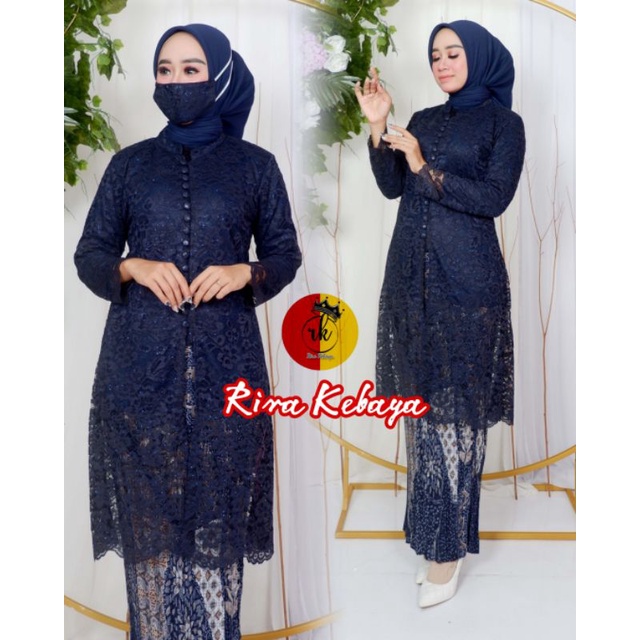 Jual ATASAN SAJA Tunik Brukat Sanghai Kebaya Terlaris Kebaya Brukat ...