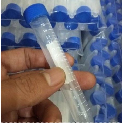 Jual TABUNG CENTRIFUGE TUBE 15ml PROMO HARGA PER 1 TABUNG | Shopee ...