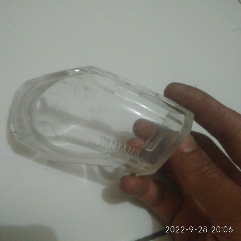 Jual mika sen belakang putih kiri yamaha fiz r 2tak | Shopee Indonesia