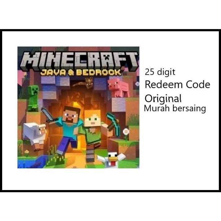 Jual Minecraft Java & Dan Bedrock Edition / Windows 10 Original Game Pc