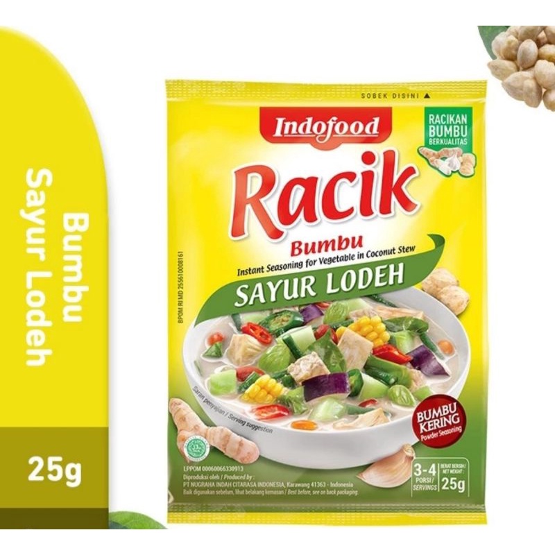 Jual Indofood Bumbu Racik Sayur Asem|Sayur Lodeh|Sayur Sop