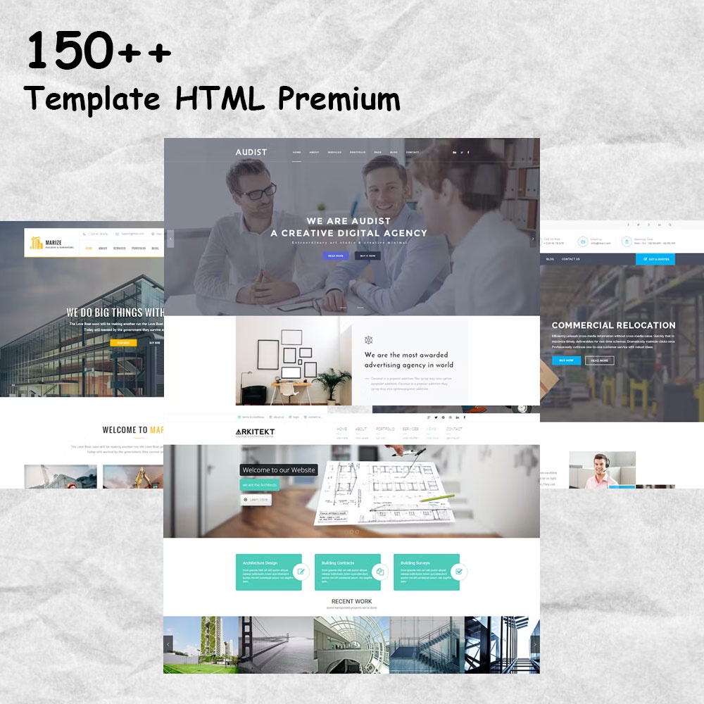 Jual 150++ Web Template HTML Premium | Shopee Indonesia