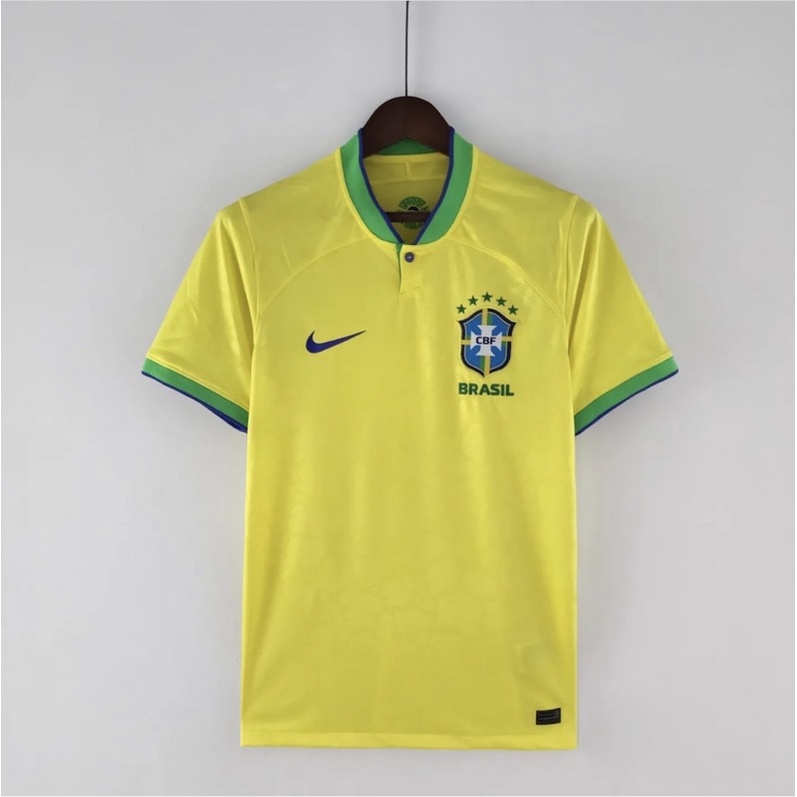 Jual JERSEY BRAZIL HOME WORLD CUP 2022 GRADE ORI | Shopee Indonesia