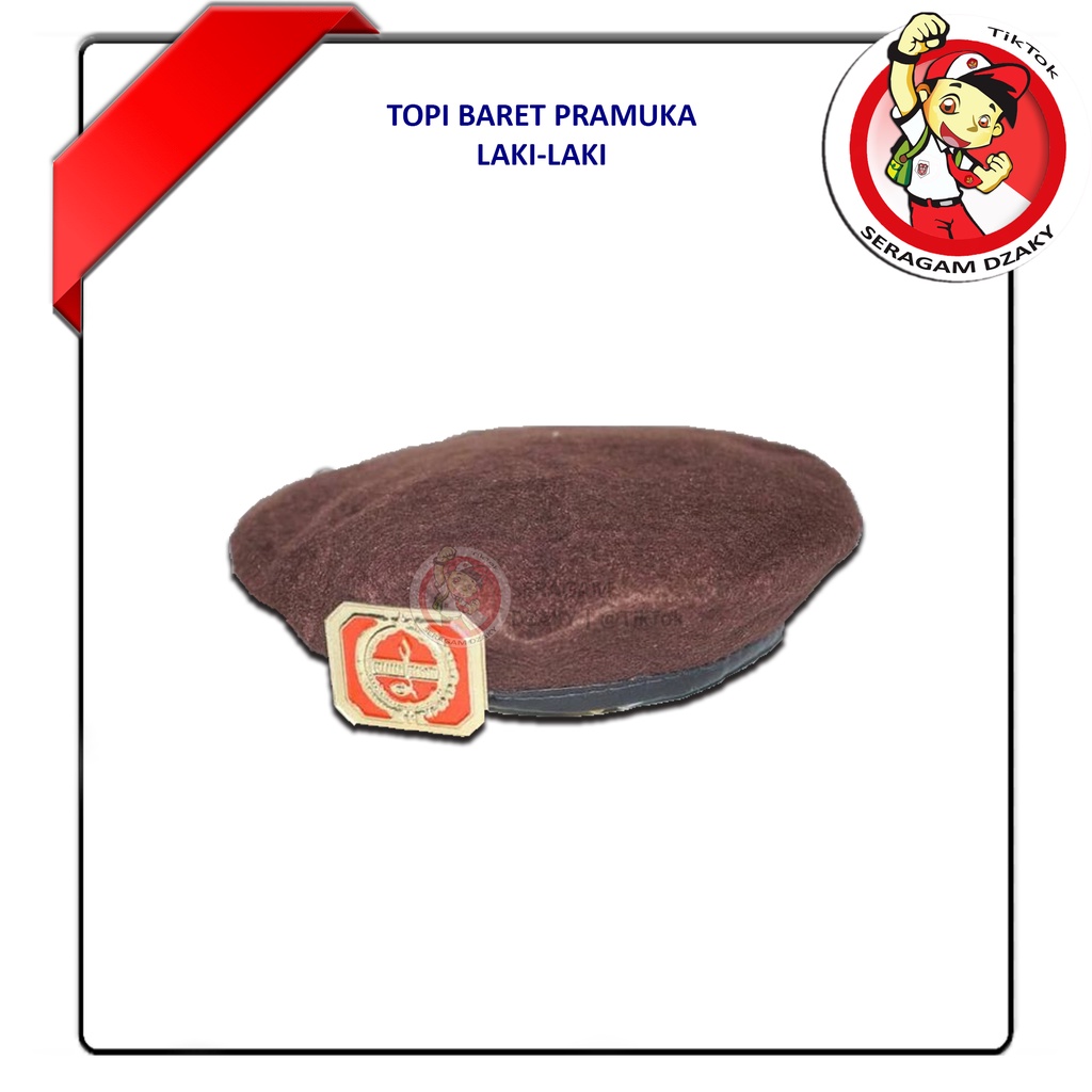 Jual TOPI BARET PRAMUKA LAKI-LAKI 12pcs | Shopee Indonesia
