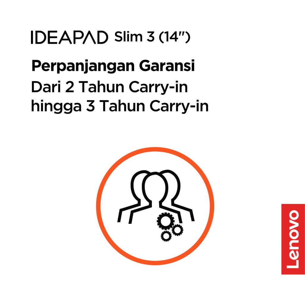 Jual Lenovo IdeaPad Warranty 3 Years Depot / Carryin from 2 Years