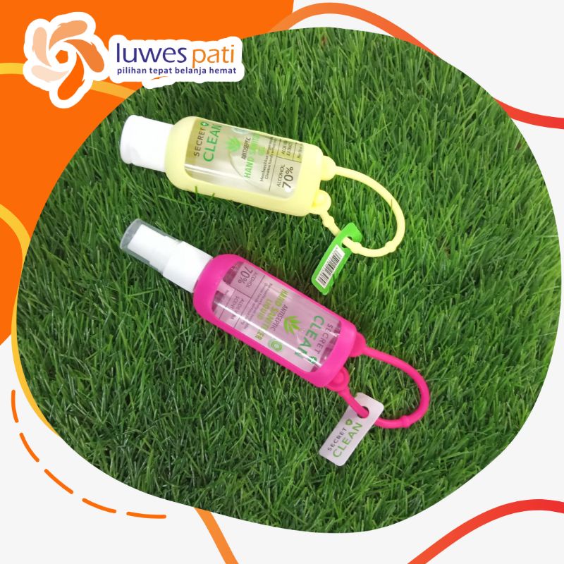 Jual HAND SANITIZER SECRET CLEAN GANTUNG | Shopee Indonesia