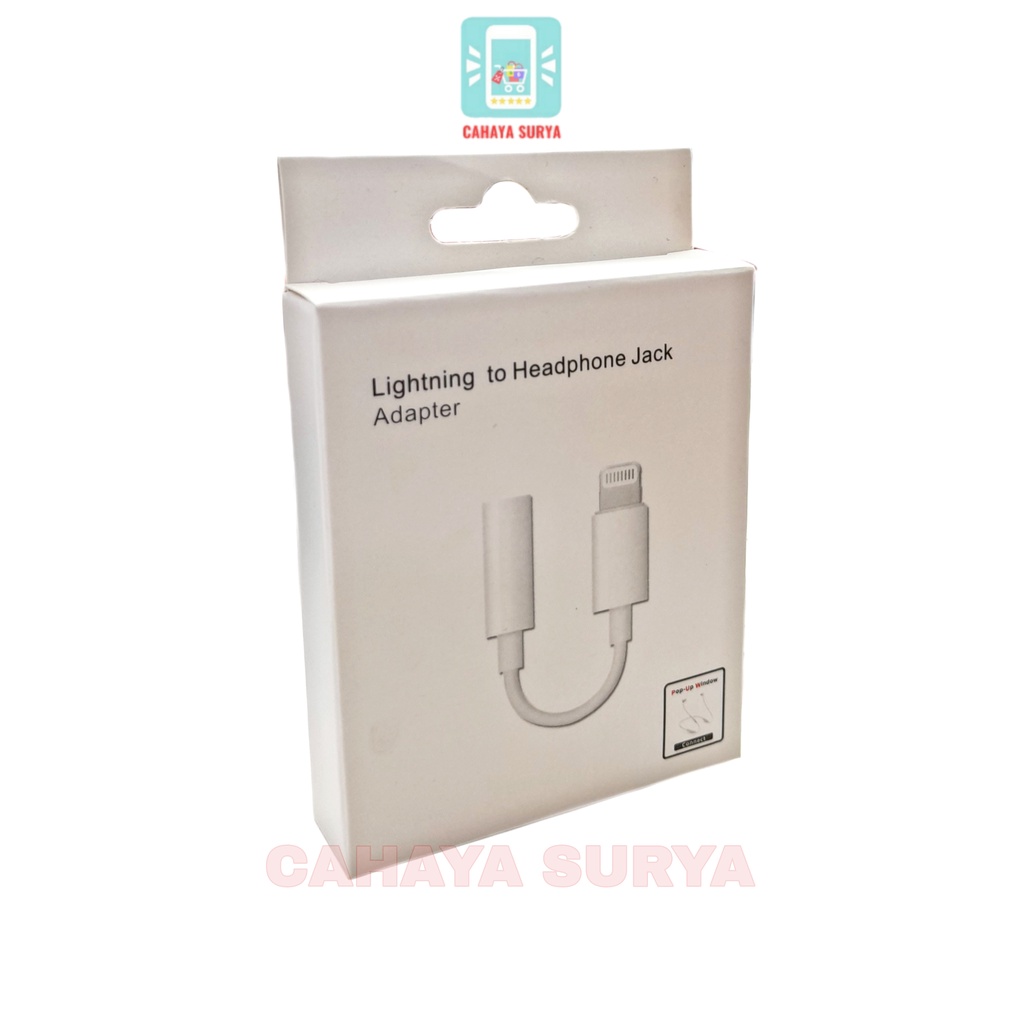 Jual ADAPTER CONVERTER AUDIO SAMBUNGAN KABEL LIGHTNING / TYPE C TO