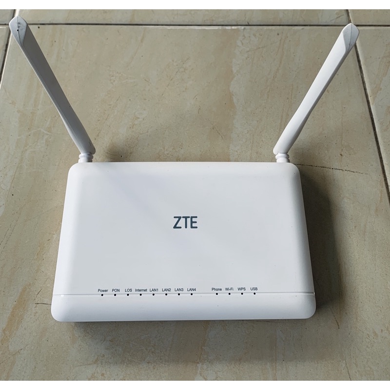 Jual Router WIFI ZTE ZXHN F670L dual band Gigabit GPON | Shopee Indonesia