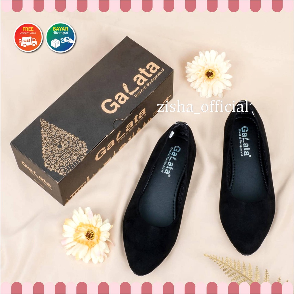 Jual Blackpanda Flat Shoes / Sepatu Black Panda / Sepatu Wanita ...