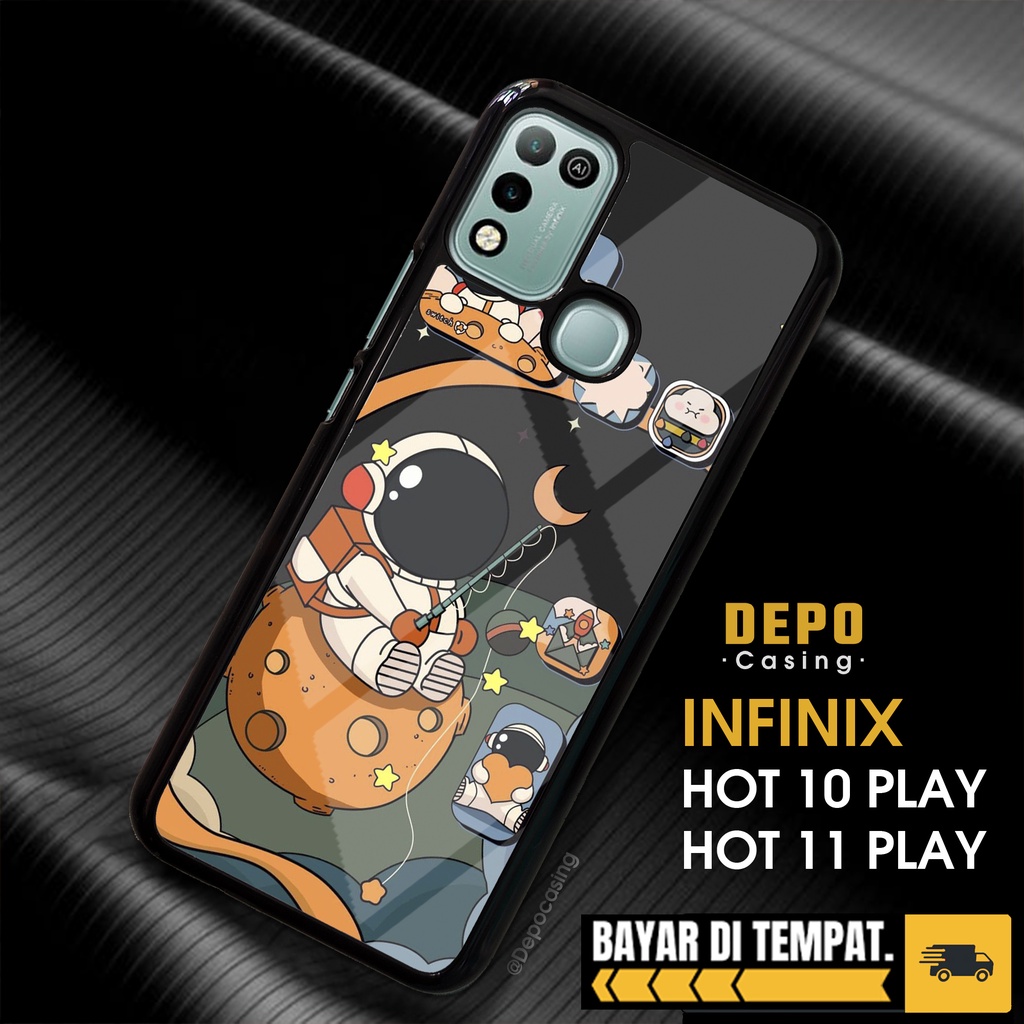 casing hp infinix hot 11 play aesthetic