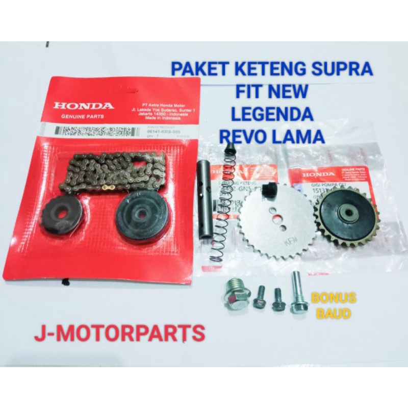 Jual Paket Rantai Keteng Krs Roll Set Suling Per Tensioner Keteng Gigi Gear Gir Pompa Oli