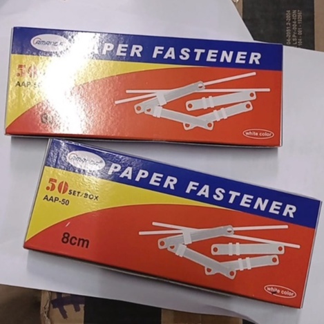 Jual Paper Fastener Acco Amanda / Pengikat Kertas Untuk Map | Shopee ...