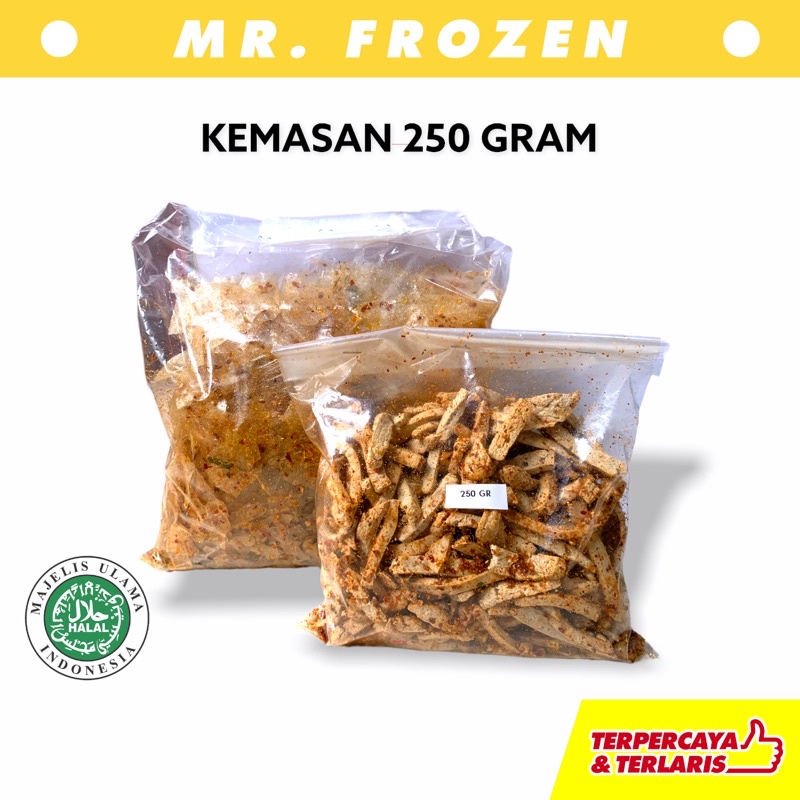 Jual Keripik Kaca Kripca Basreng Sultan Baso Goreng Kemasan Gram