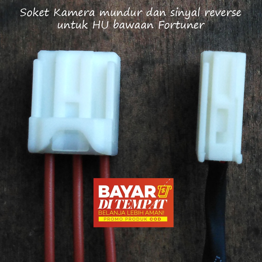 Jual Soket Kamera Mundur Dan Sinyal Reverse Untuk Head Unit Panasonic