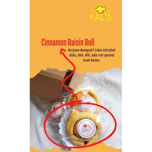 Jual Roti sultan cinnmon Raisin Roll | Shopee Indonesia