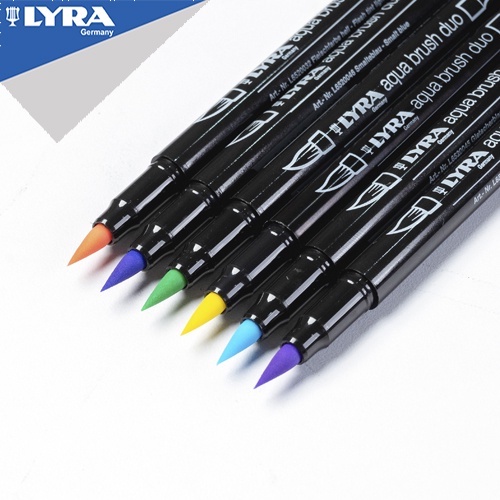 Jual Lyra Aqua Brush Duo Pen - BrushPen - Kuning - Jakarta Timur - Juar4