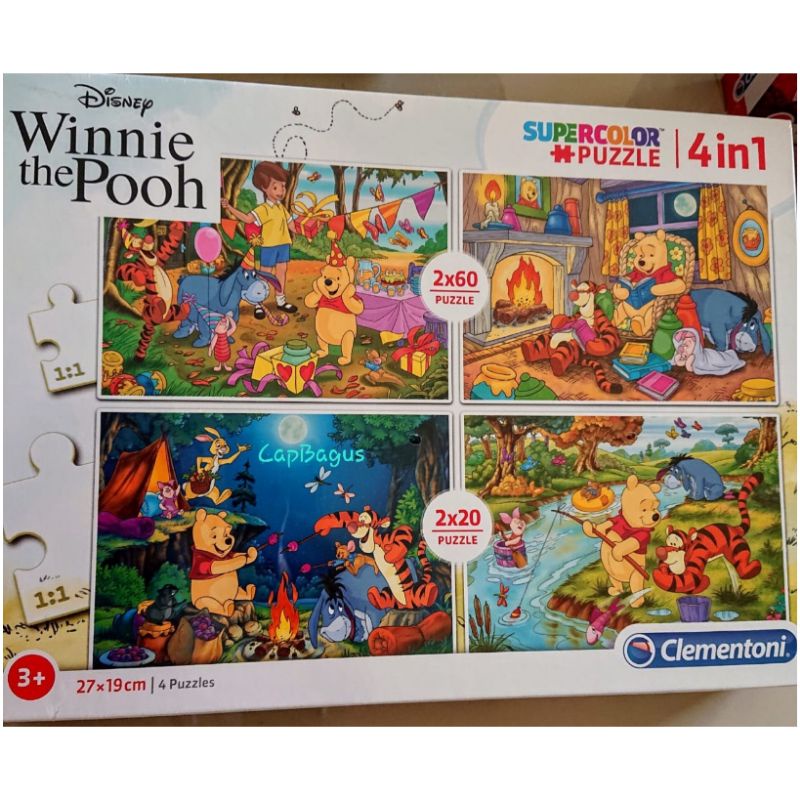 Jual Puzzle Clementoni Disney Winnie The Pooh Original Puzle Winie The ...