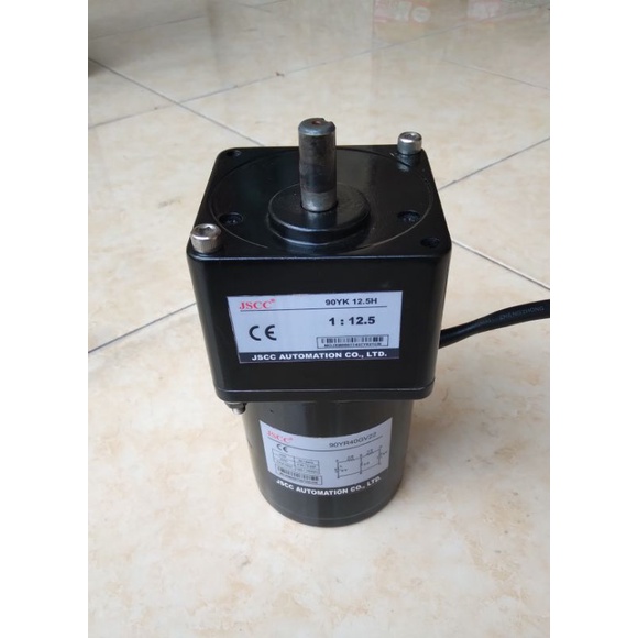 Jual Ac Motor Gearbox JSCC 220V Ratio 1:12.5 40W | Shopee Indonesia