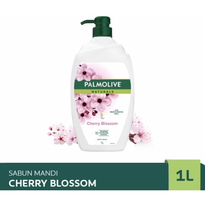 Jual Palmolive Body Wash Cherry Blossom 1L Shopee Indonesia