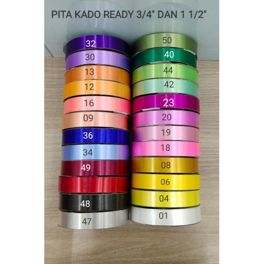 Jual Pita Kado 2cm Pita Jepang 3 4 Pita Kertas 18mm Pita Plastik