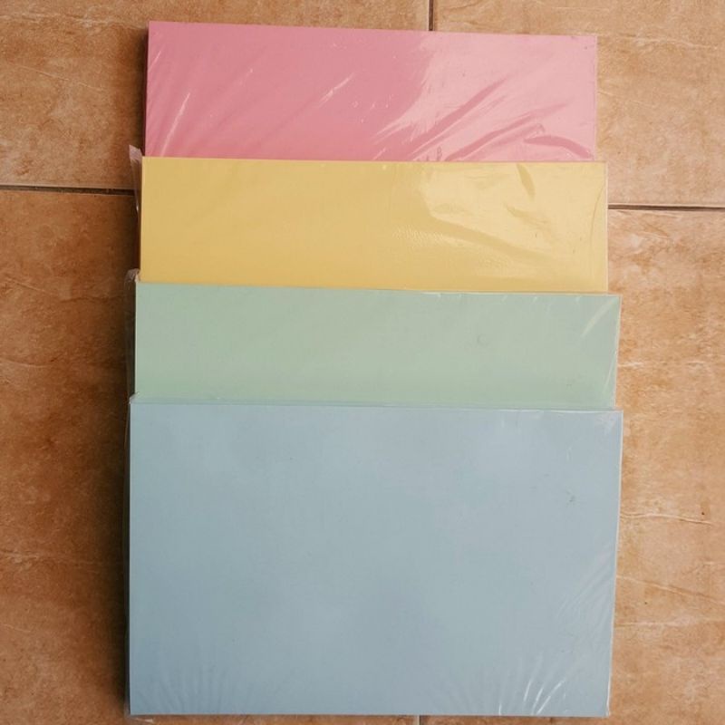 Jual Kertas Manila / Kertas BC 160gsm Ukuran Folio 1pack isi 100 Lembar