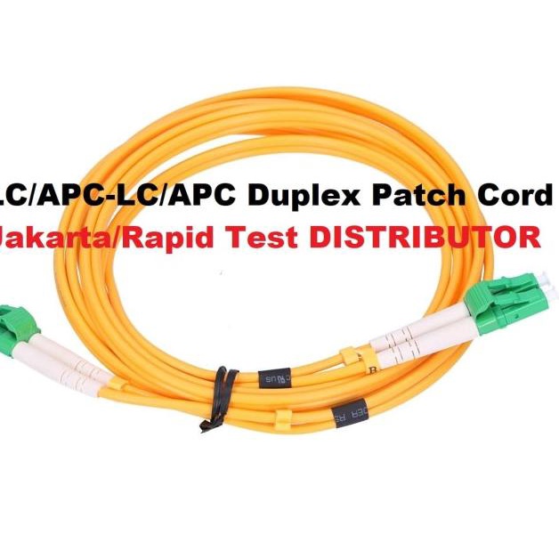 Jual LC/APC-LC/APC 1M Dx Patch Cord Optical Fiber/Optik Patchcord 1 ...