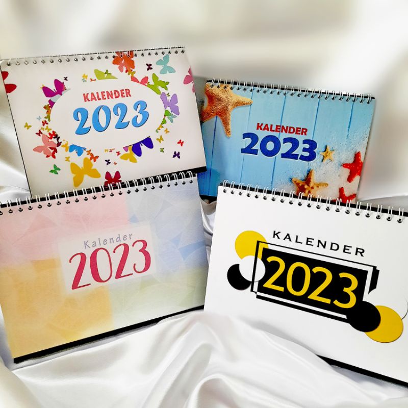 Jual Kalender 2023 kalender meja kalender duduk aesthetic eksklusif ...