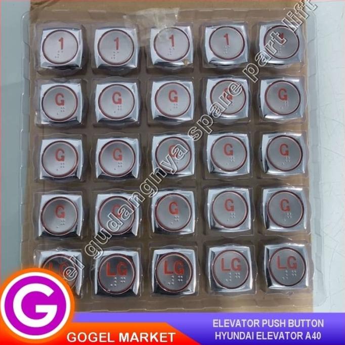 Jual Tombol Lift Hyundai/ Elevator Push Button Lift | Shopee Indonesia