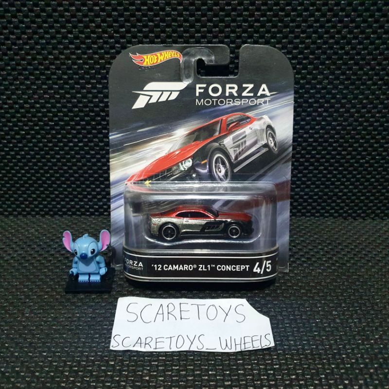 Jual Hot Wheels Hotwheels 12 Camaro ZLI Concept Forza Motorsport Retro ...