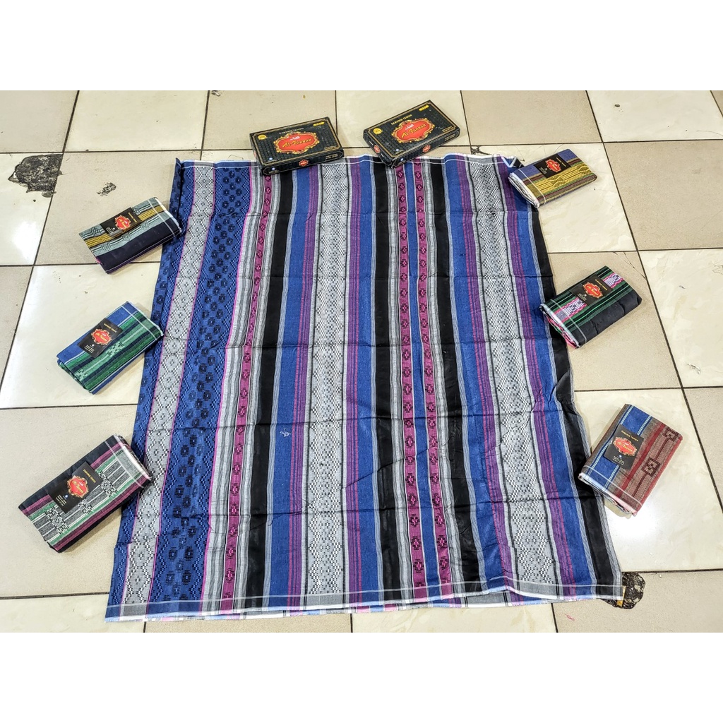 Jual Sarung Al Fannan Dobi Salur Lepir Dobby Songket Murah Bagus Halus ...