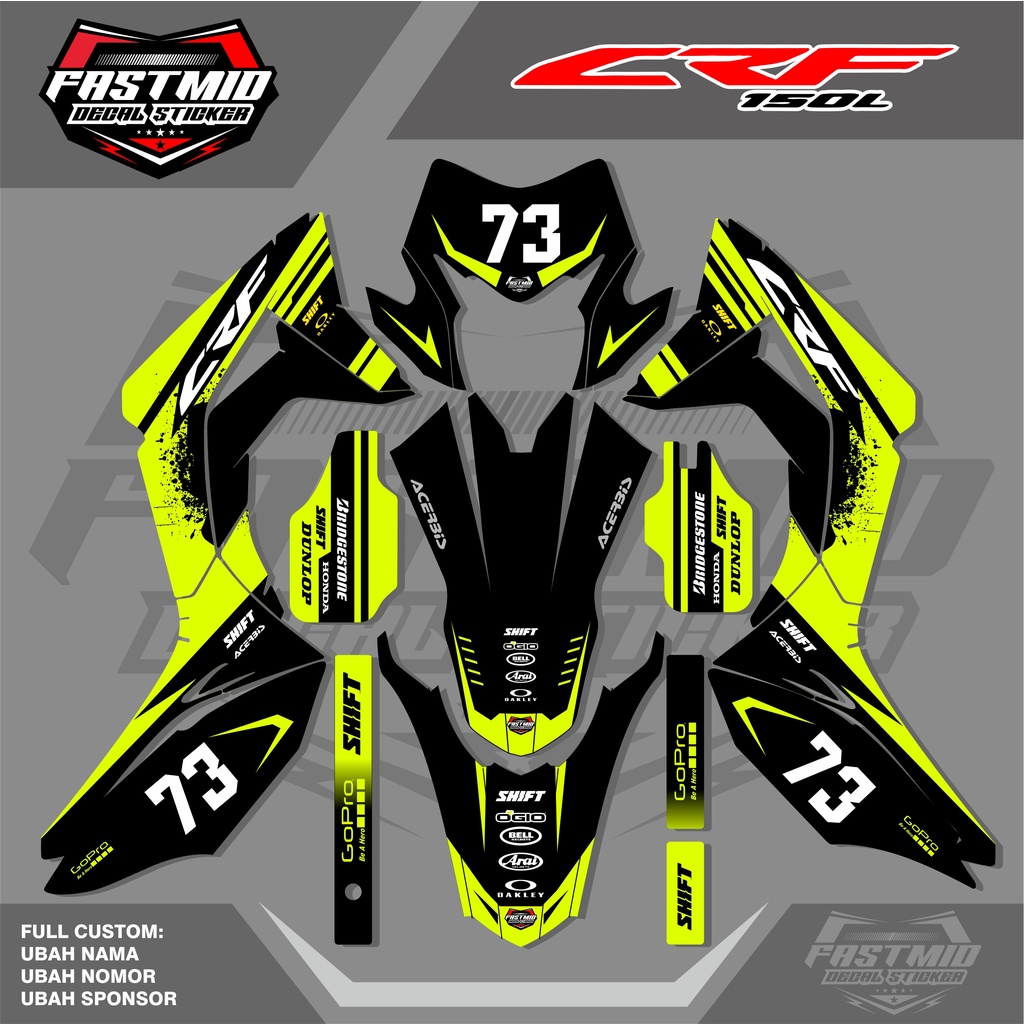 Jual Decal Crf L Full Body Decal Crf L Terbaru Full Body Keren