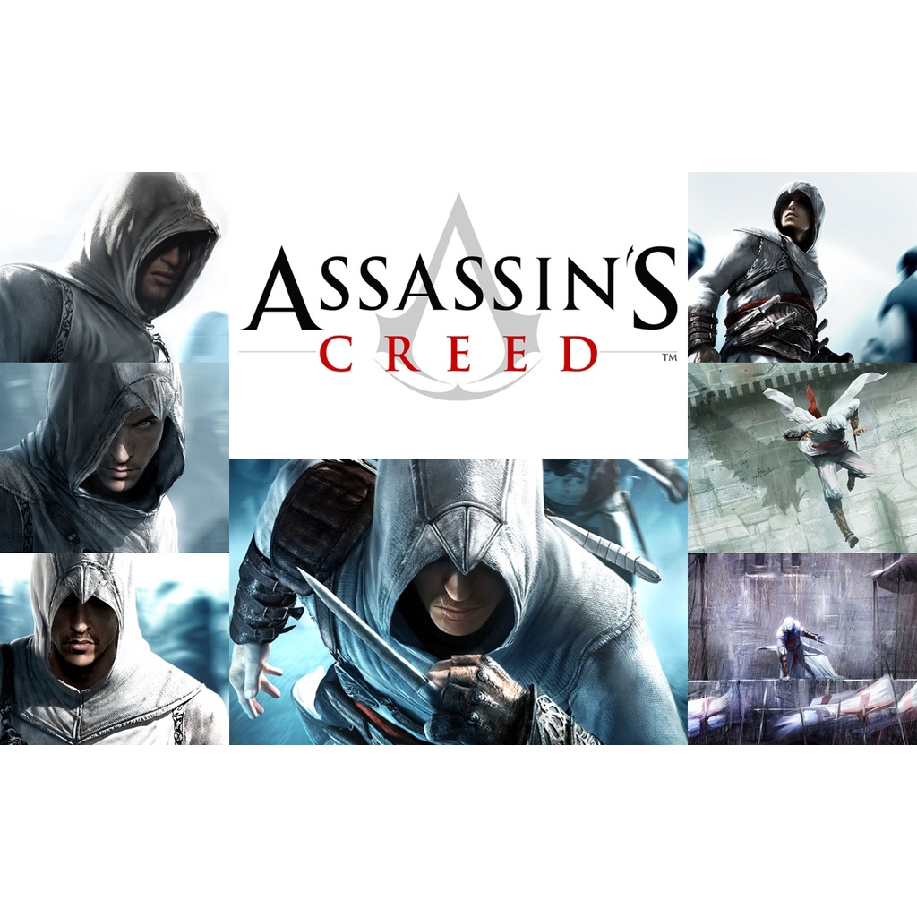 Jual ASSASSIN CREED Sticker Pack 1 (UV Protected, Water and Dust Proof ...