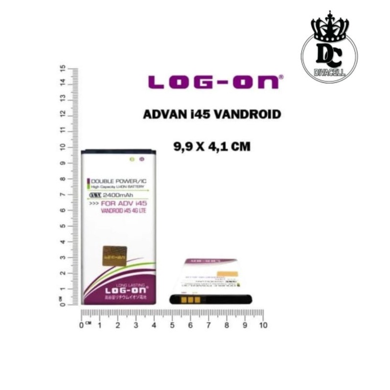 Jual Baterai LOG ON Advan i45 4G LTE | Shopee Indonesia