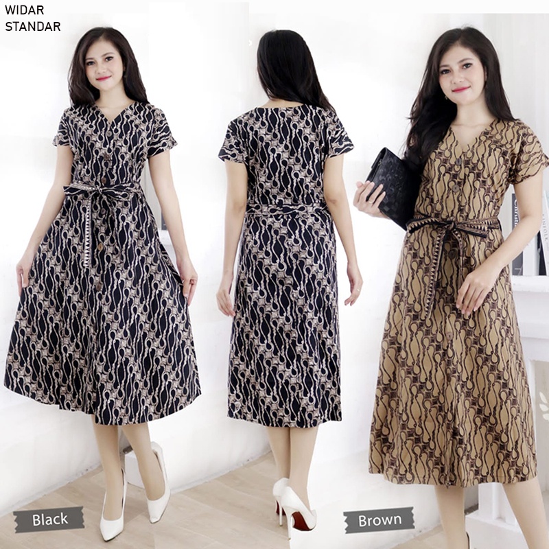 Dress batik 2019 hotsell