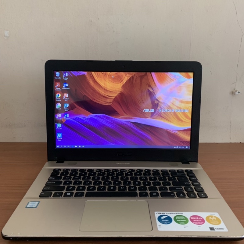 Jual Laptop Asus X441u Intel Core I3 6006u Ram 4gb Ssd 120gb Second Shopee Indonesia 4001