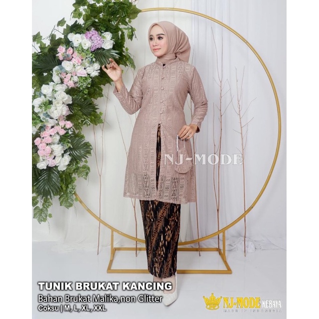 Jual Tunik Terbaru| Tunik| Set Kebaya Busui| Kebaya Selendang| Kebaya ...