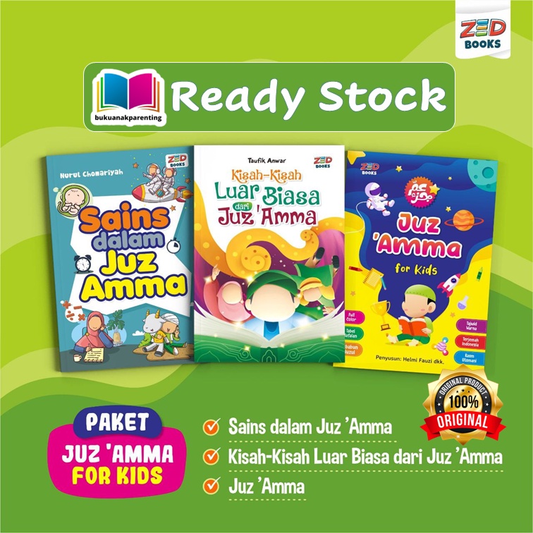 Jual Paket Juz Amma For Kids ZED Books | Shopee Indonesia