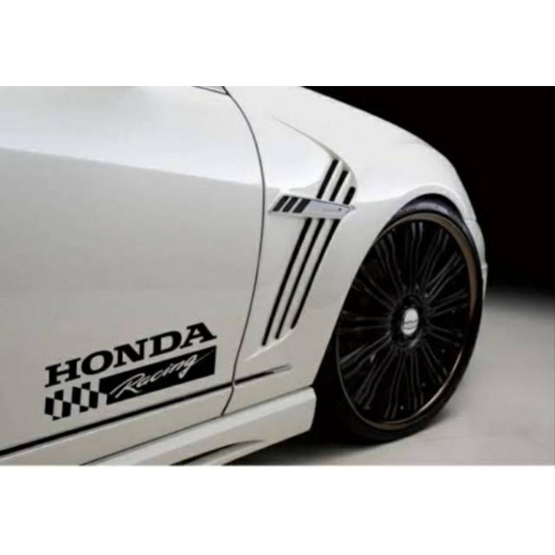 Jual Stiker mobil Sticker pintu mobil Honda sticker custom | Shopee ...