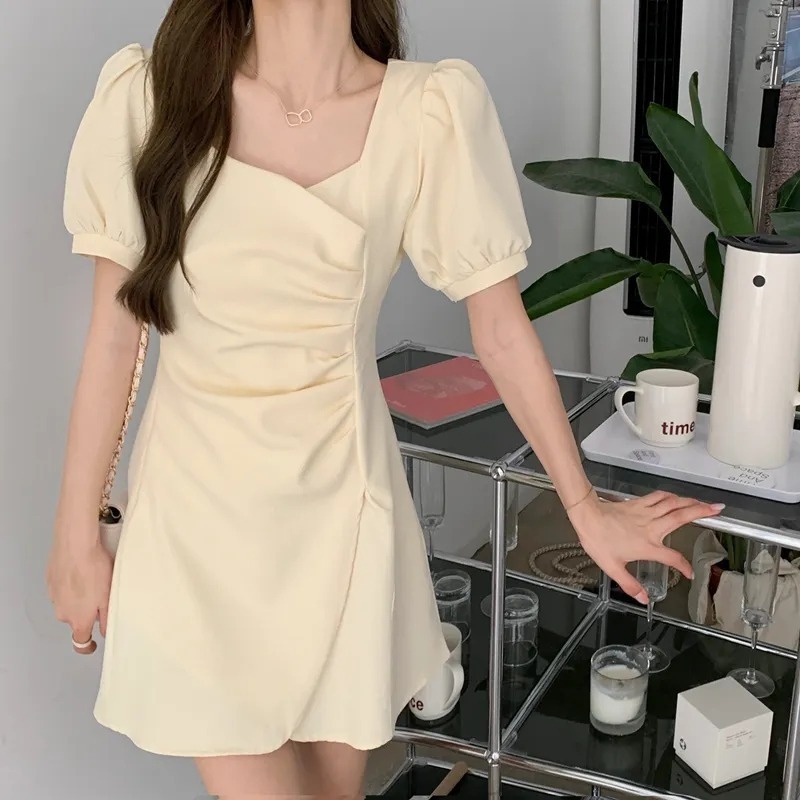 Jual Mini Dress Korea Style Summer Fashion Terbaru | Shopee Indonesia