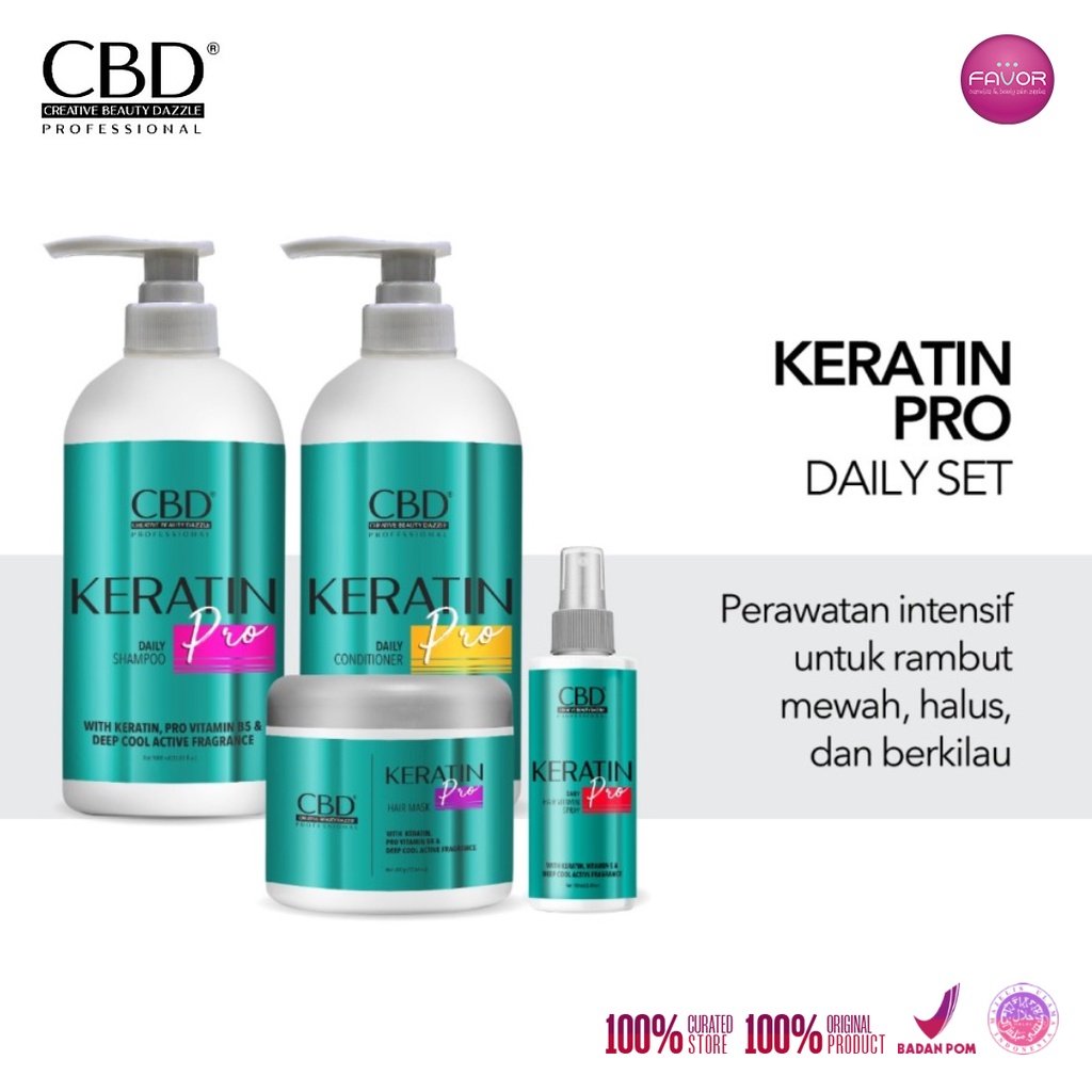 Jual CBD Professional Keratin Pro Series - Shampoo / Shampo ...