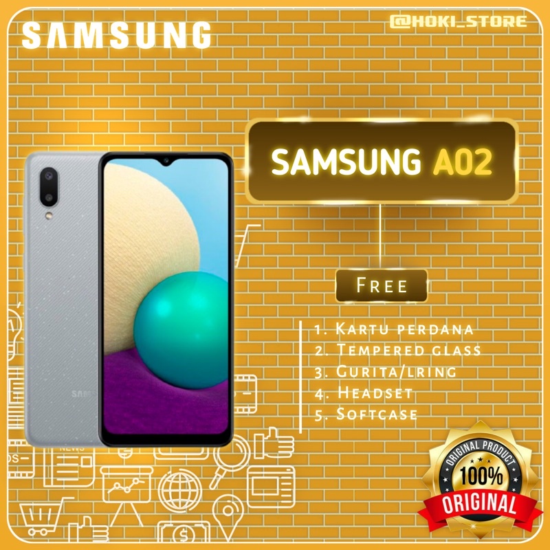 Jual Samsung Galaxy A02 3gb32gb Garansi Resmi Samsung Indonesia Shopee Indonesia 0911