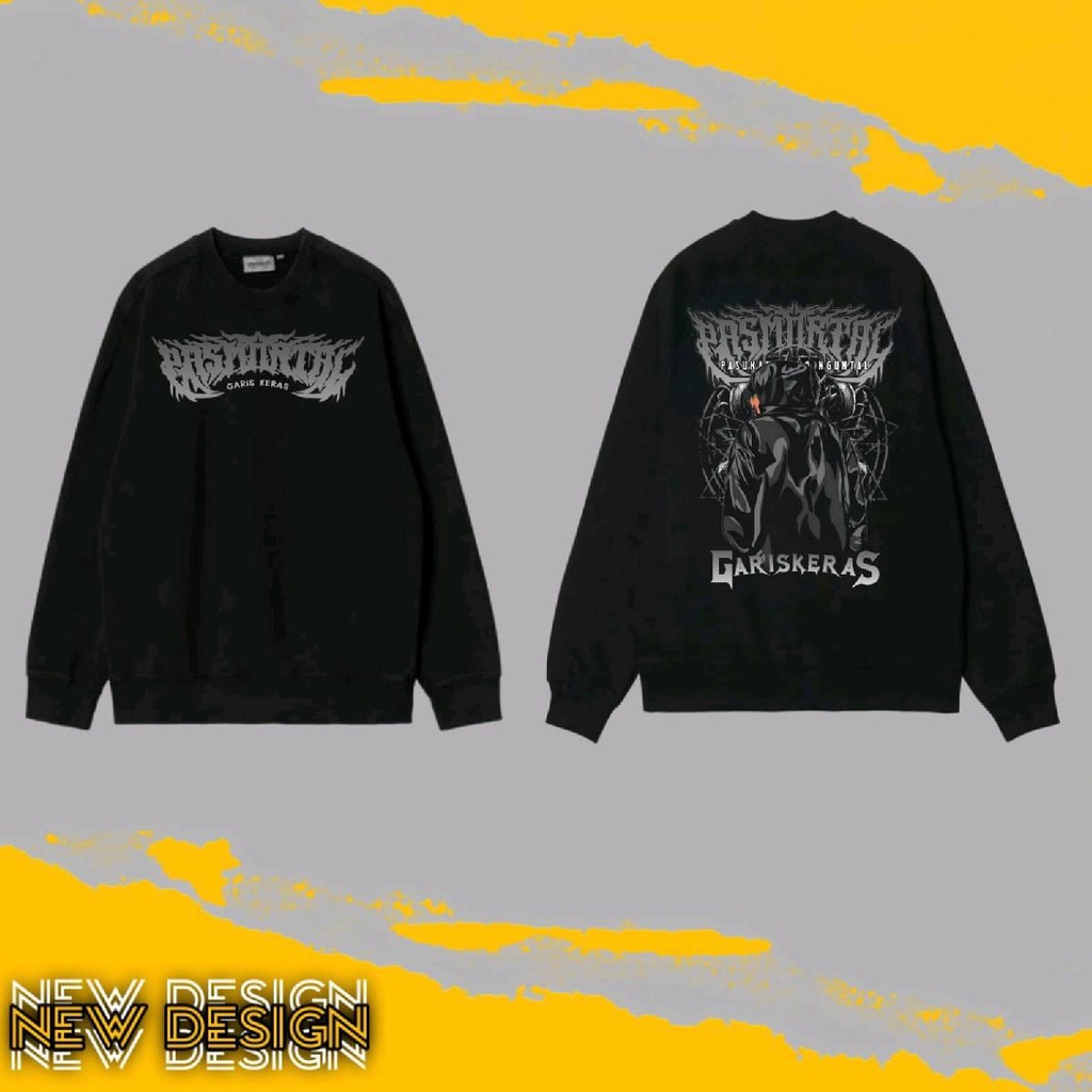 Jual SWEATER PASMORTAL GARIS KERAS BAHAN PREMIUM BISA COD | Shopee ...