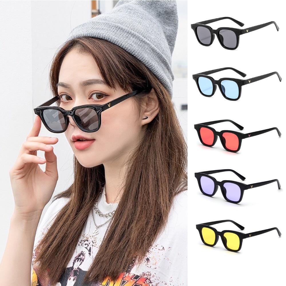 Jual Kacamata Hitam Wanita Pria Sunglasses Korean Fashion Small Candy