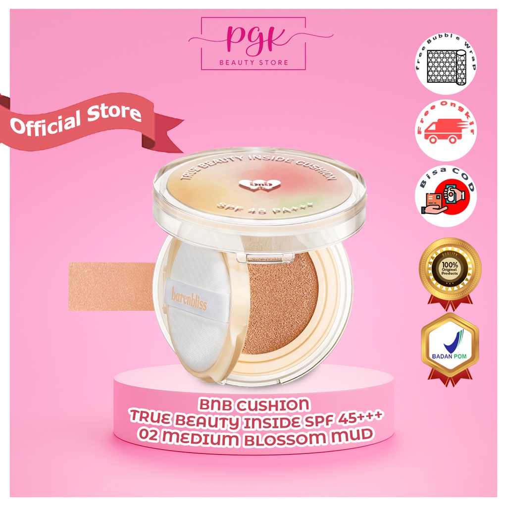 Jual BNB KOREAN BLOOMATTE TRUE BEAUTY INSIDE CUSHION | Shopee Indonesia