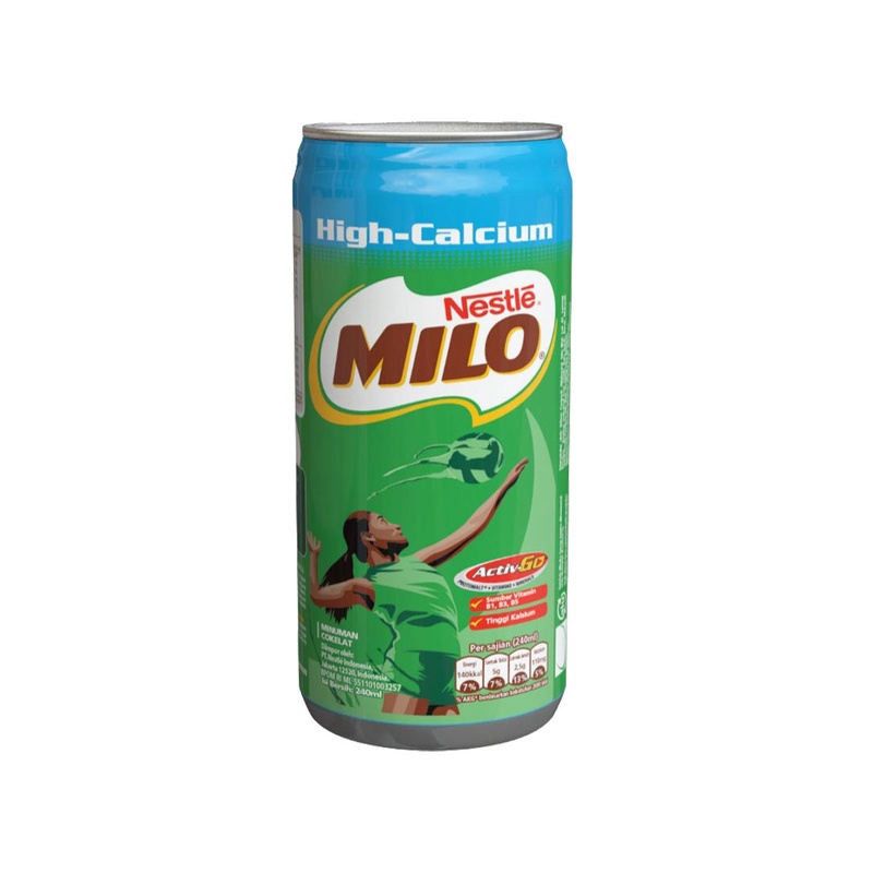 Jual HighCalcium Milo Healthy Drink ActigenE 240 ml kaleng Shopee Indonesia