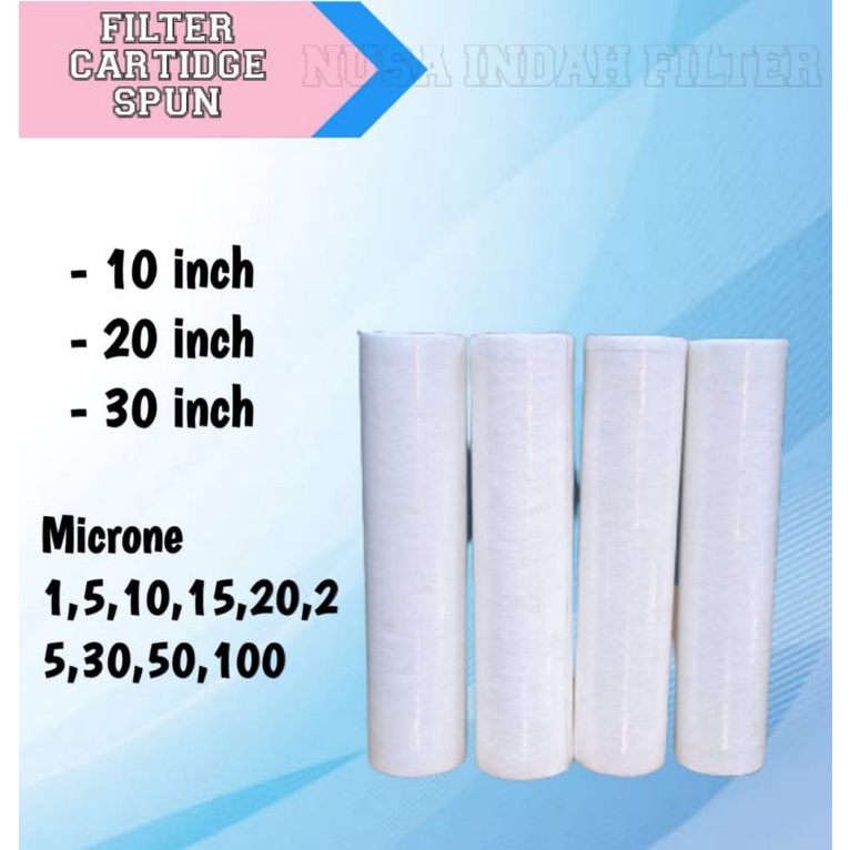 Jual Filter Catridge/Spoon Filter/Filter Air/Catridge Filter 30 inch ...