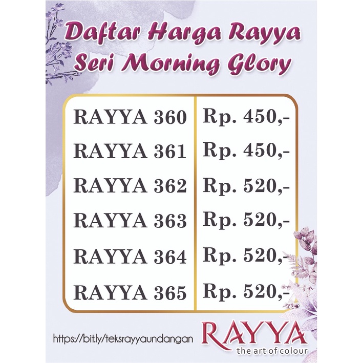 Jual Blangko Undangan Pernikahan RAYYA 363 Harga Murah | Shopee Indonesia