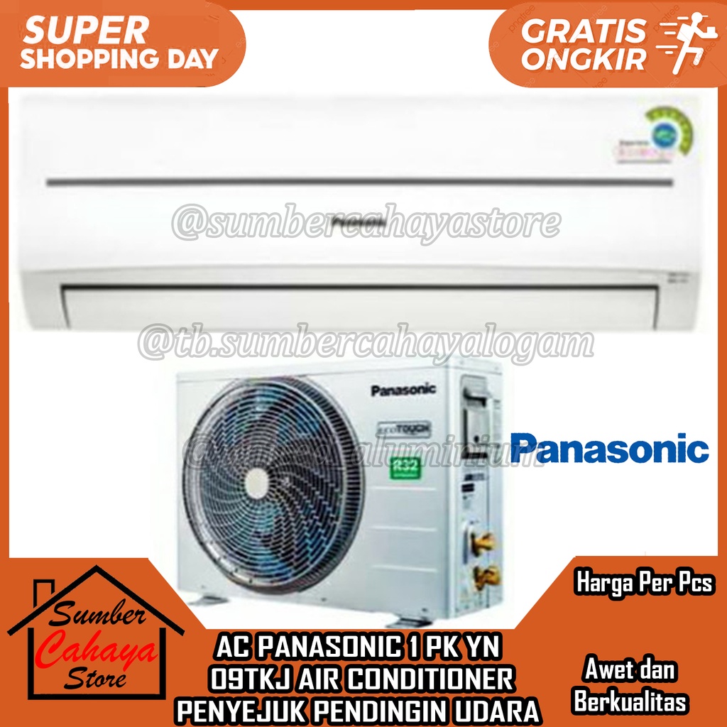 Jual PANASONIC YN 09TKJ AC Split 1 PK AIR CONDITIONER PENYEJUK
