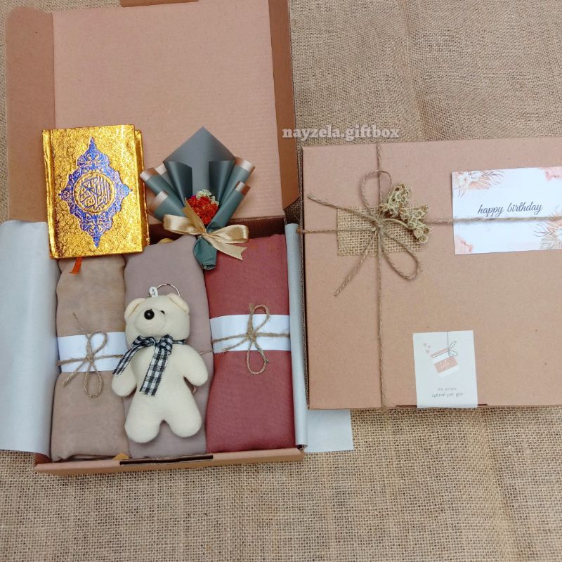 Jual Gift Box Hampers Murah Hampers Bella Square Kado Untuk Cewek